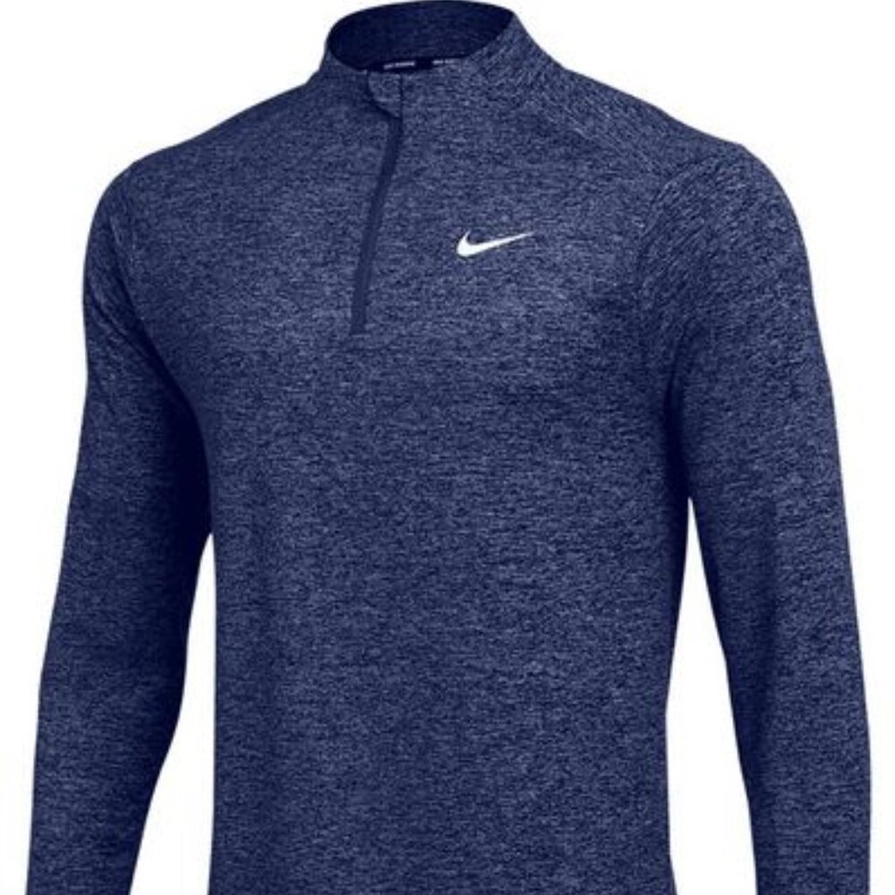 Nike Men's Dri-FIT Element Half Zip - Navy Heather, Size 3XL